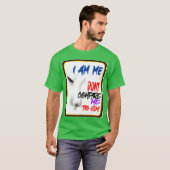私は私 比べないでね 嫉妬 Tシャツ (正面フル)