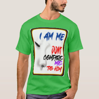 私は私 比べないでね 嫉妬 Tシャツ