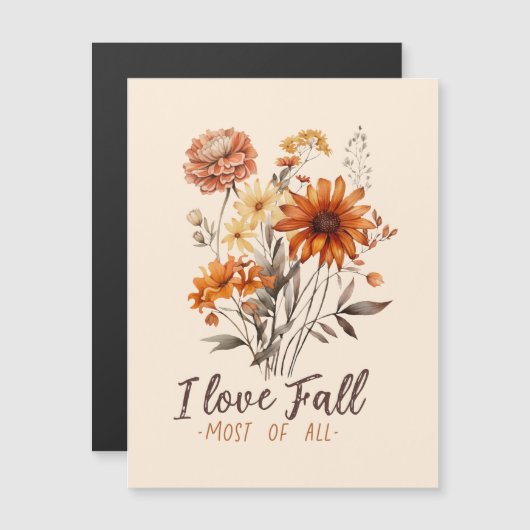 私は秋が大好き (正面/裏面)