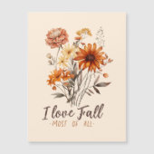 私は秋が大好き (正面)