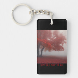 私は秋が大好き キーホルダー