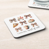 私は秋が大好き コースター (左側)