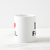 私は秋が大好き コーヒーマグカップ (中央)