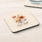 私は秋が大好き – 紅葉 コースター (左側)