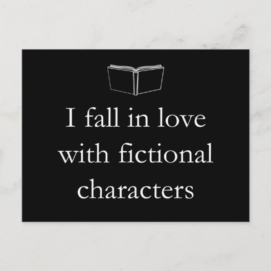 私は秋でフィクションキャラクターと恋をする ポストカード (正面)