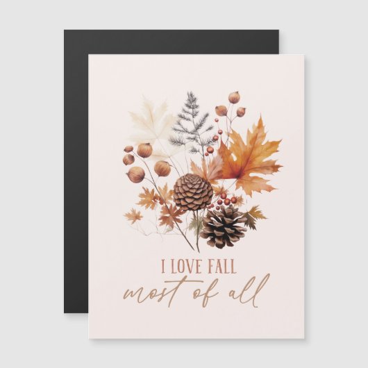 私は秋の葉の葉大半が好き (正面/裏面)