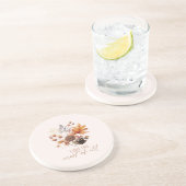 私は秋の葉の葉大半が好き コースター (側面)