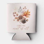 私は秋の葉の葉大半が好き 缶クーラー (正面)