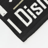 私は秋の馬好きでマウントを解除しない フリースブランケット (角)