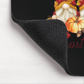 私は秋ほとんどの可愛いグノーミーズカボチャ秋 マウスパッド (コーナー)