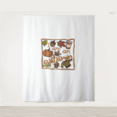 私は秋クラシックのTシャツ タペストリー (正面)