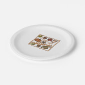 私は秋クラシックのTシャツ ペーパープレート (アングル)