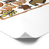 私は秋クラシックのTシャツ ポスター (角)