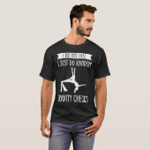 私は秋私はちょうどランダム重力チェックを行った Tシャツ (正面フル)
