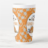 私は秋金田ガール カフェラテマグ (正面)