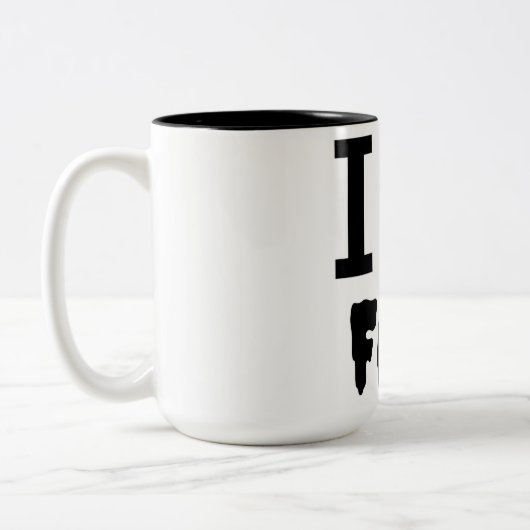 私は秋 ツートーンマグカップ (左)