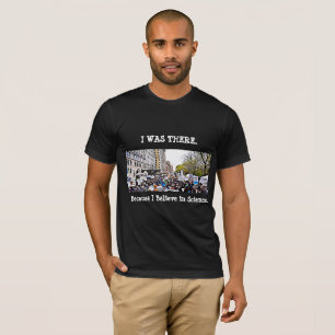 私は科学のワイシャツで信じます Tシャツ
