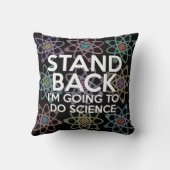 私は科学をする前に立つ クッション (裏面)