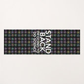 私は科学をする前に立つ ヨガマット (正面(横))