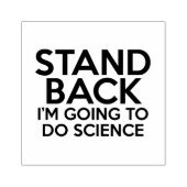 私は科学をする前に立つ ラバースタンプ (インプリント)