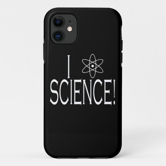 私は科学を愛します Case-Mate iPhoneケース (裏面)
