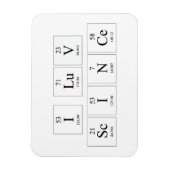 私は科学マグネットが大好きだ マグネット (縦)