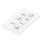 私は科学マグネットが大好きだ マグネット (左側)