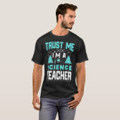 私は科学先生のクーおもしろい教えである Tシャツ (正面フル)