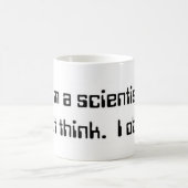 私は科学者です。 マグ (中央)