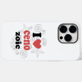 私は科学者のための新生代おもしろい引用文が大好き Case-Mate iPhoneケース (裏面 (横))