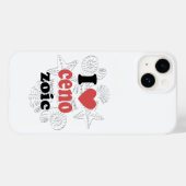 私は科学者のための新生代おもしろい引用文が大好き Case-Mate iPhoneケース (裏面 (横))