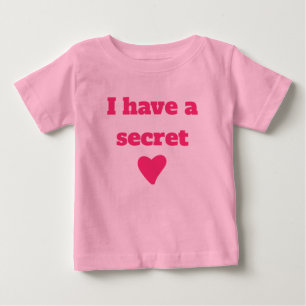 私は秘密の姉のpersonalizable日付を持っている ベビーTシャツ