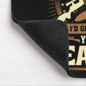 私は税のピエゾビーバージョークの大人のユーモアのbeaveではない マウスパッド (コーナー)