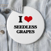 私は種なしブドウを愛します 缶バッジ (インサイチュ)