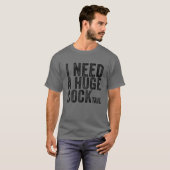 私は穏やかなことわざ皮肉おもしろいに見える Tシャツ (正面フル)