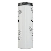 私は穏やかな雄鶏に見えるかもしれない タンブラー (裏面)