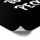 私は穏やかな鶏肉の鶏に見えるおもしろいかもしれない ポスター (角)