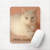 私は穏やかに残ります マウスパッド (マウス)
