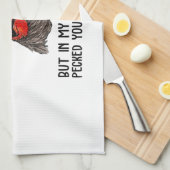 私は穏やかに見えるかもしれないが、私の頭の中で私はあなたに3 Tをつく キッチンタオル (四つ折り)