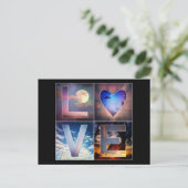 私は空が大好き！ポストカード ポストカード (スタンド正面)