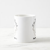 私は空力的な人間じゃない コーヒーマグカップ (中央)