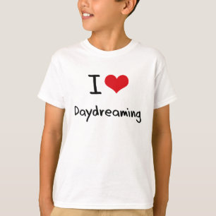私は空想にふけることを愛します Tシャツ