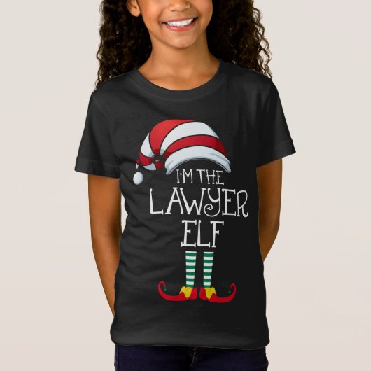 私は空手小妖精や小人クリスマスファミリー小妖精や小人衣装Te Tシャツ (正面)
