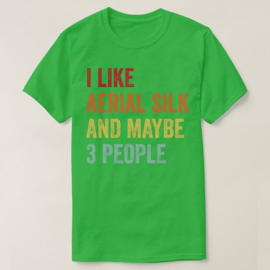 私は空絹が好きかもしれない3人 Tシャツ (デザイン正面)