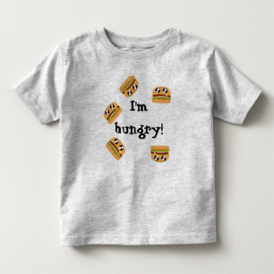 私は空腹な子供のTシャツです トドラーTシャツ