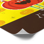 私は空腹をトリックまたは治療 ポスター (角)