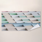 私は窓ガラスを隠してフォーカスするためにそれを撃つ バスタオル (バスタオル)