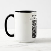 私は立川町の航空基地日本で1964年に生まれました マグカップ (左)