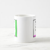 私は笑いました従って堅い破損は私の足の下で走りました! モーフィングマグカップ (中央)