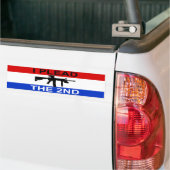 私は第2バンパーステッカーを弁護します バンパーステッカー (トラック上)